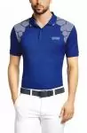 hugo boss sport t-shirts luxe retro 25 printing bleu